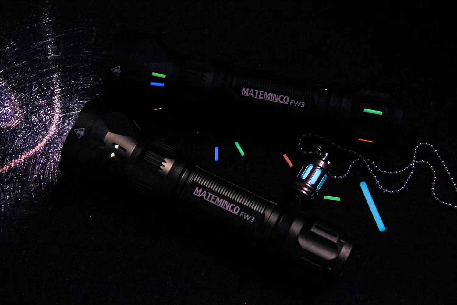 迈特明酷fw3白激光手电,迈特明酷虎头2号手电10000流明