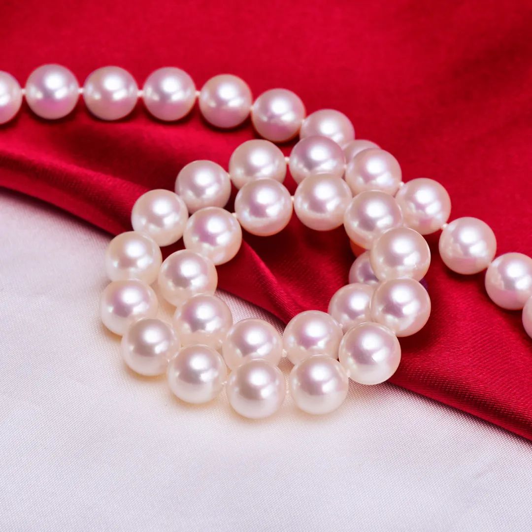 像星星一样照亮夜空,3.5-4mm的akoya珍珠项链价格