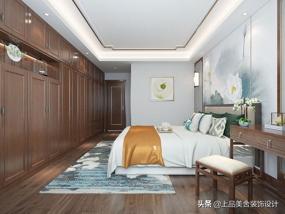 180平米中式原木风格,中式原木风格小户型100平