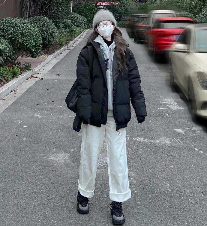 男士冬季搭配卫衣外套,开衫外套卫衣加厚时髦洋气