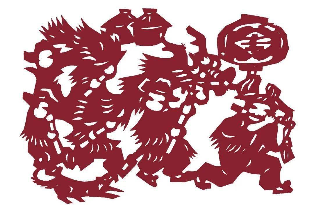 二十四节气立秋剪纸教学过程,二十四节气剪纸雪人手工