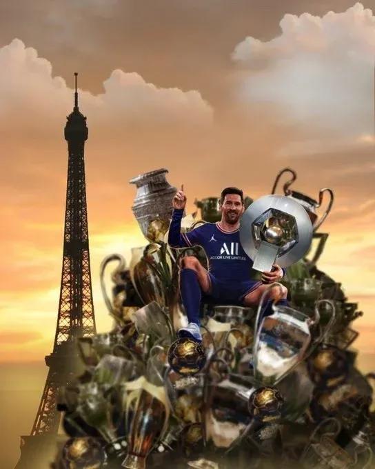 梅西五大联赛697球第一人,梅西7场10球集锦