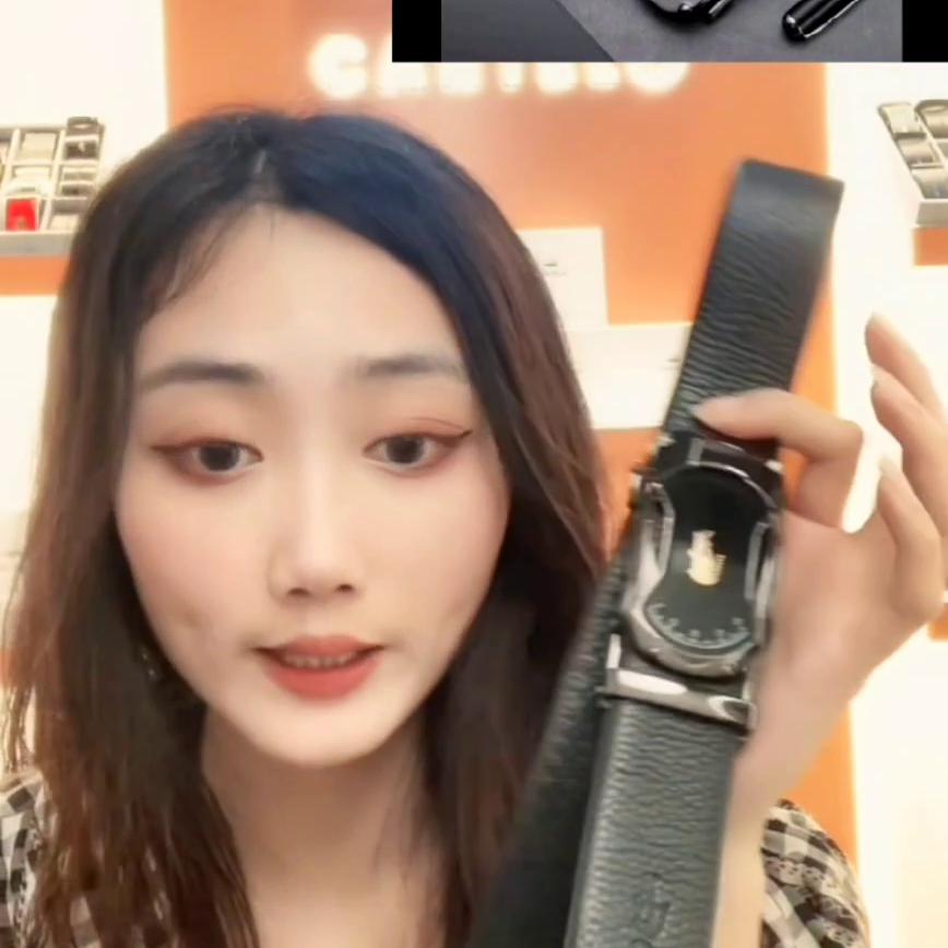 卡帝乐鳄鱼皮带头层牛皮,卡帝乐皮带多少钱跑车款