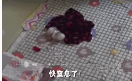 4个月宝宝被闷住的视频,四个月的宝宝被被子捂了几分钟