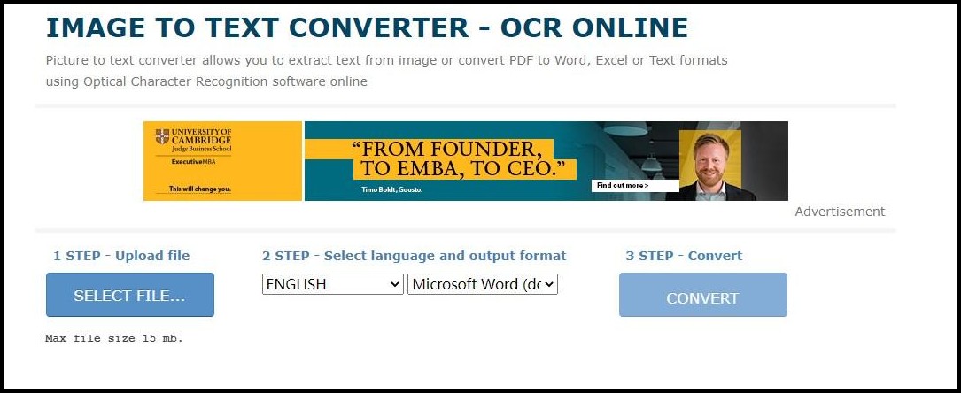 文字图片转换word文档,有什么软件可以将图片转成word