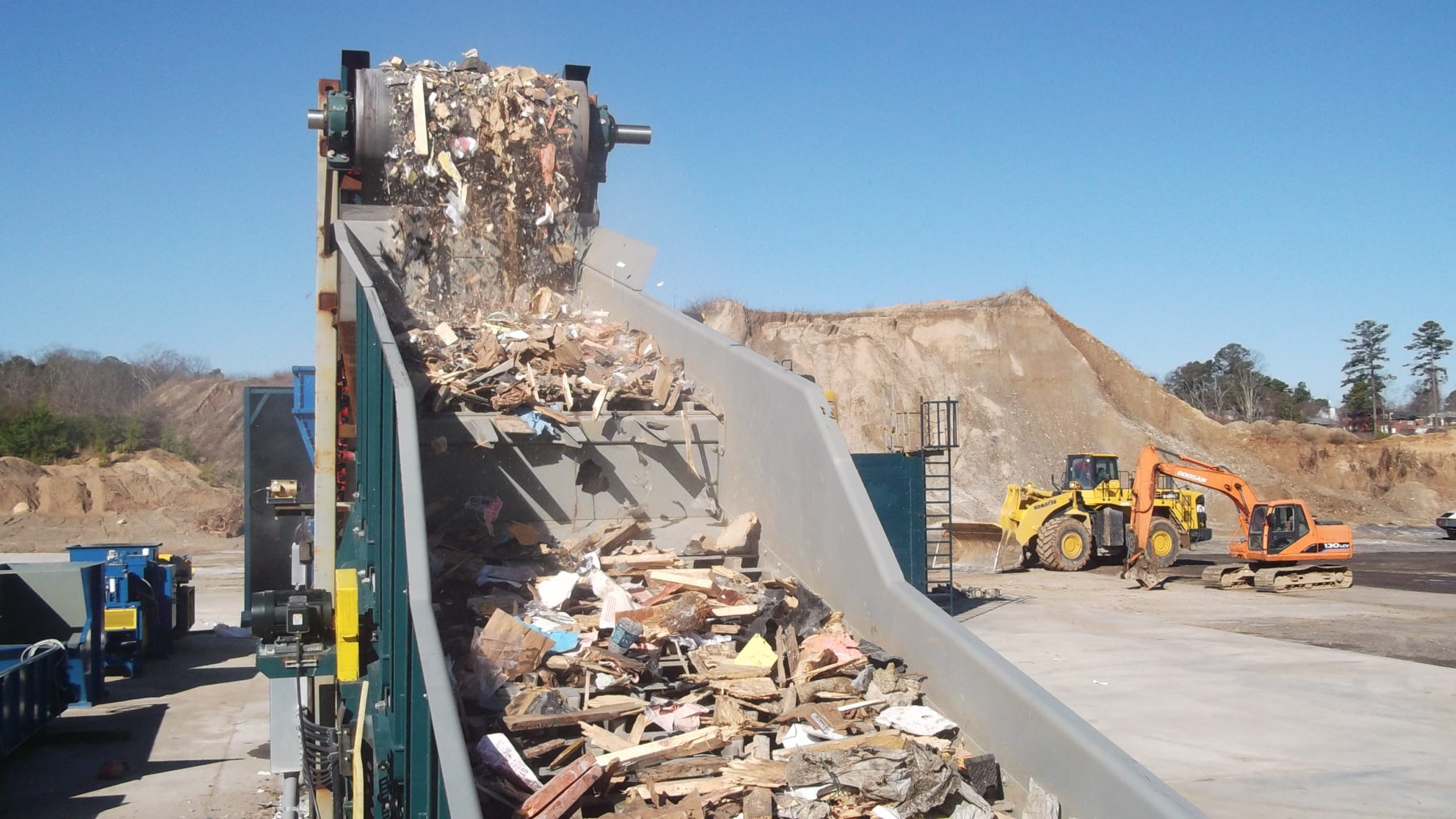 可移动建筑垃圾分拣处理全套设备,大型建筑垃圾分拣设备多种型号