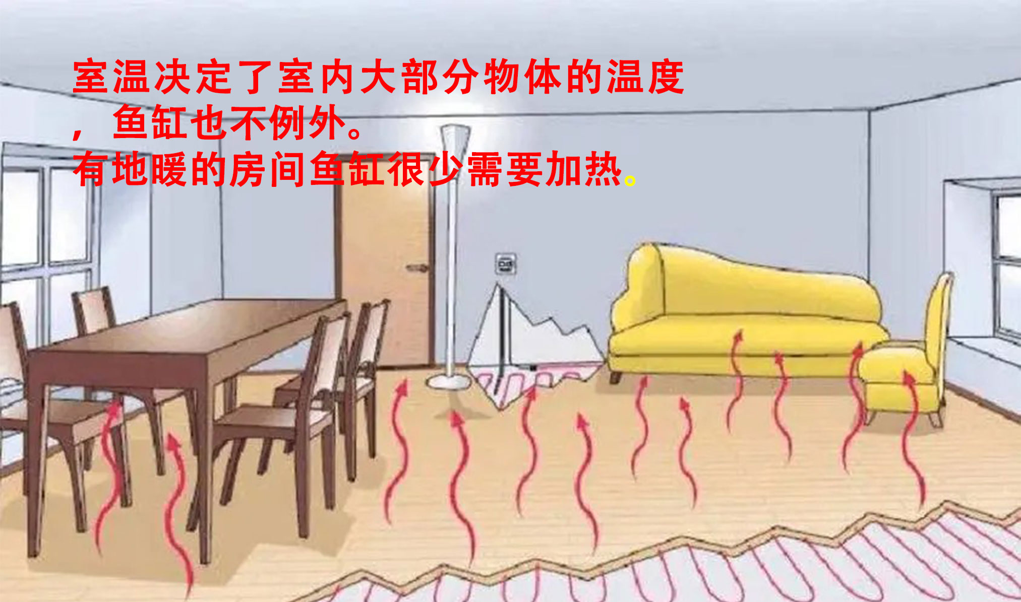 鱼缸加热棒瓦数大好还是小好,加热棒瓦数与温度