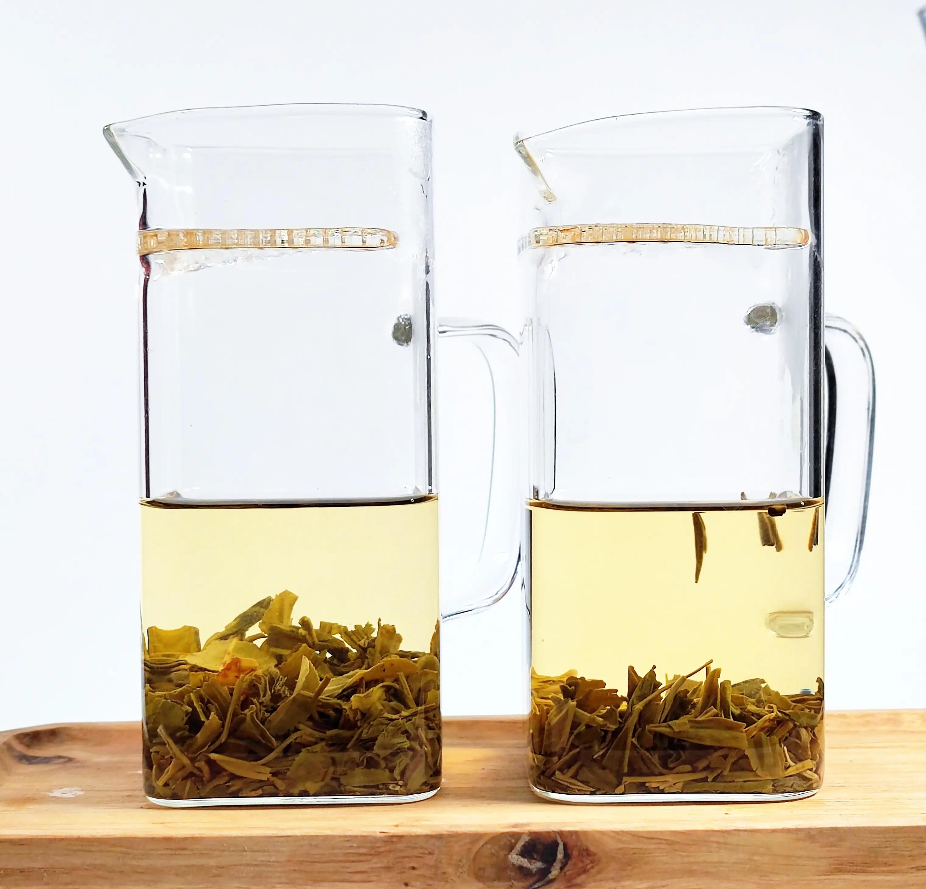 中茶蝴蝶和猴王茉莉花茶,南派茉莉