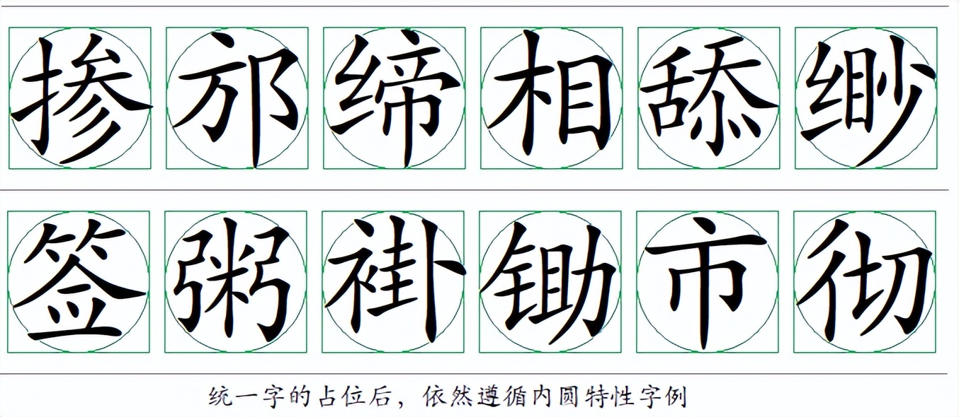 规范楷体汉字到底美在哪里？