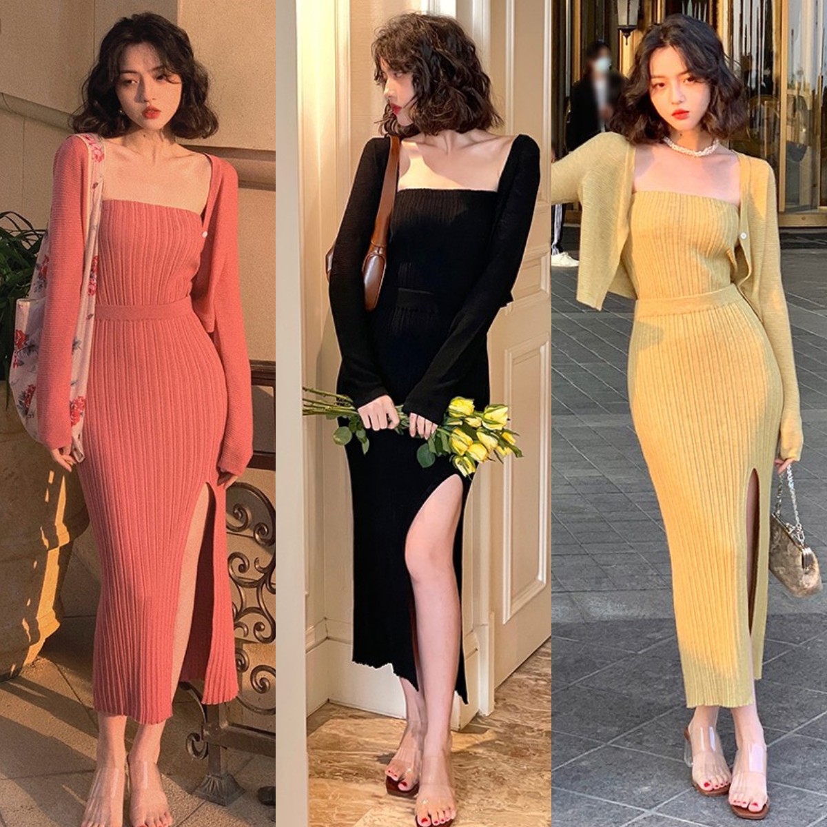 腿粗包臀裙怎么搭配,大屁股穿包臀裙怎么搭配