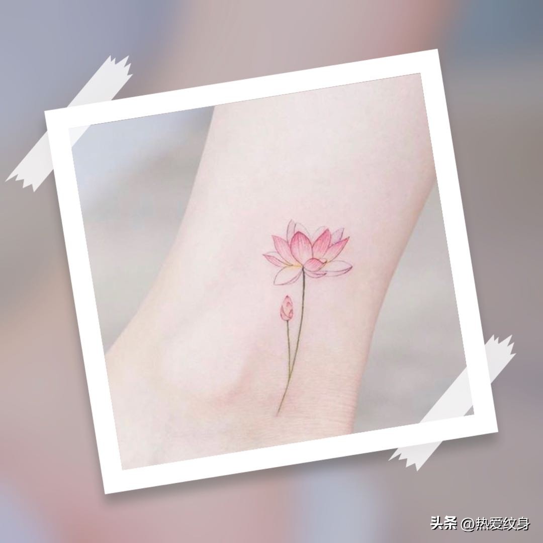 纹身就像你心中的一朵花,纹身像种在你内心深处的一朵花