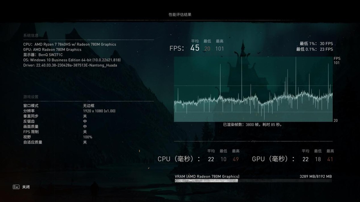 零刻主机gtr7测评,零刻gtr7性能与游戏本相比