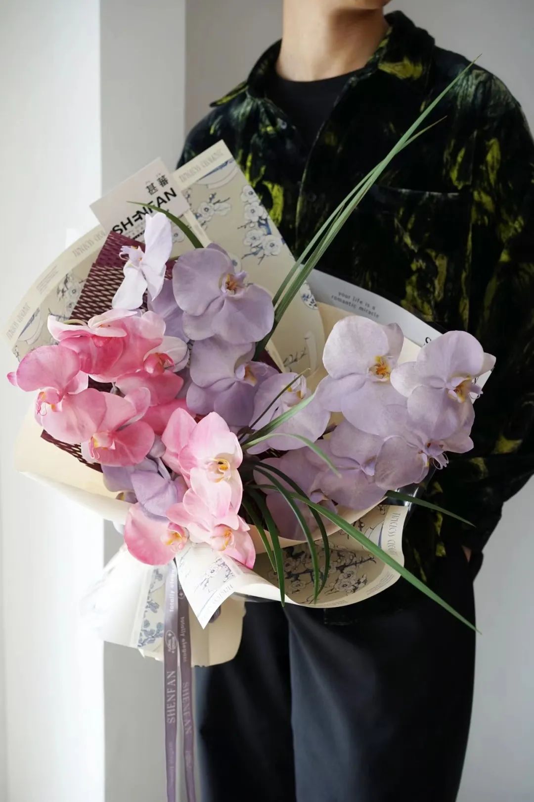 可爱玩具花束,可爱刺绣玩具