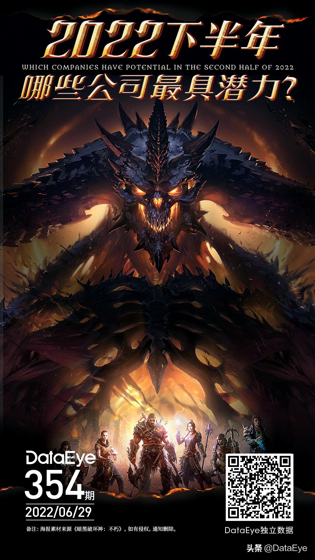 年中研判：网易三七在列！下半年最值得期待游戏公司，或只有4家