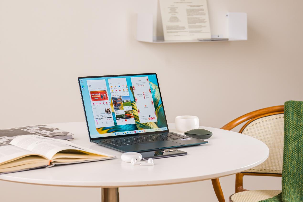 华为发布全新一代笔记本,华为搭载深度系统笔记本电脑