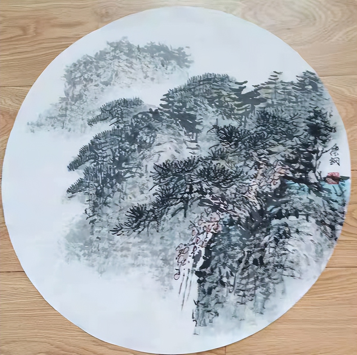 恢弘雄美，流动的乐章|记杰出山水画大师—王崇钢