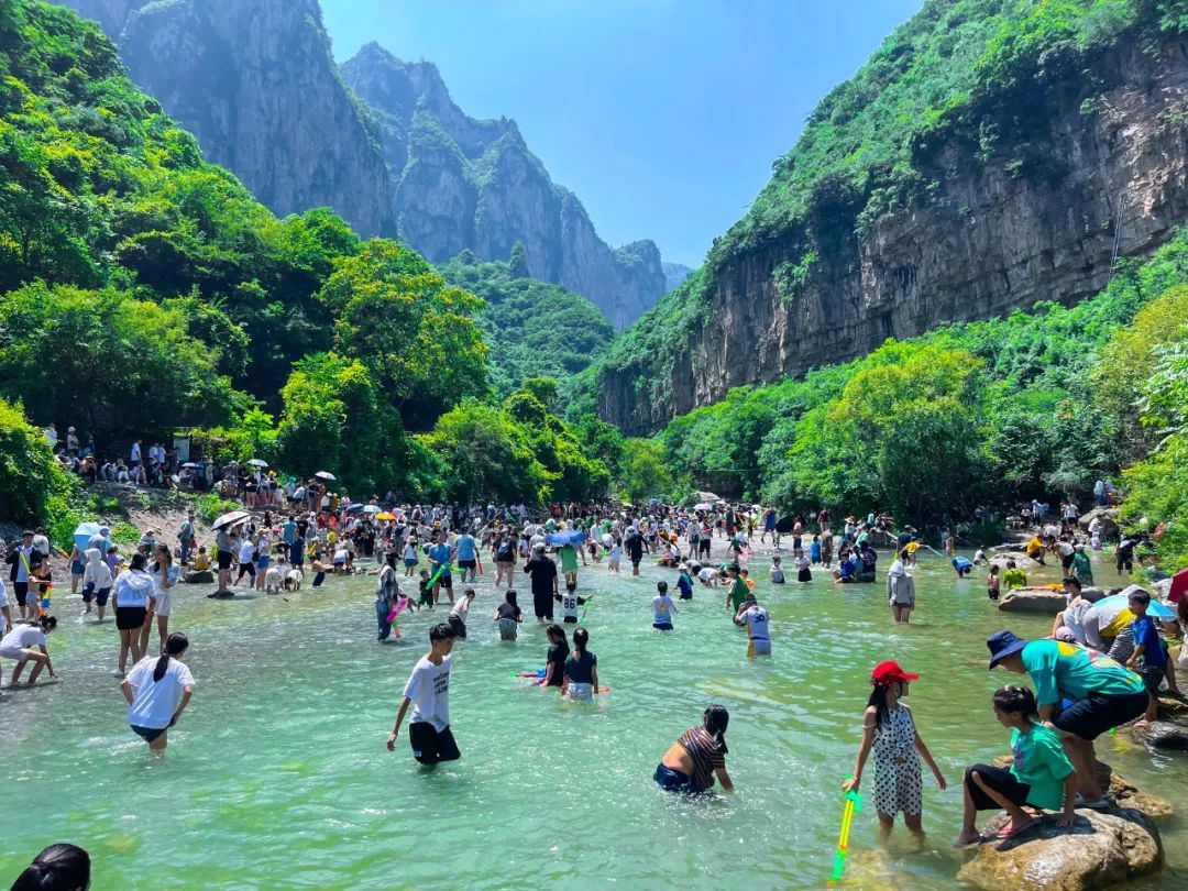 云台山深处自然美,云台山的风景真的很美