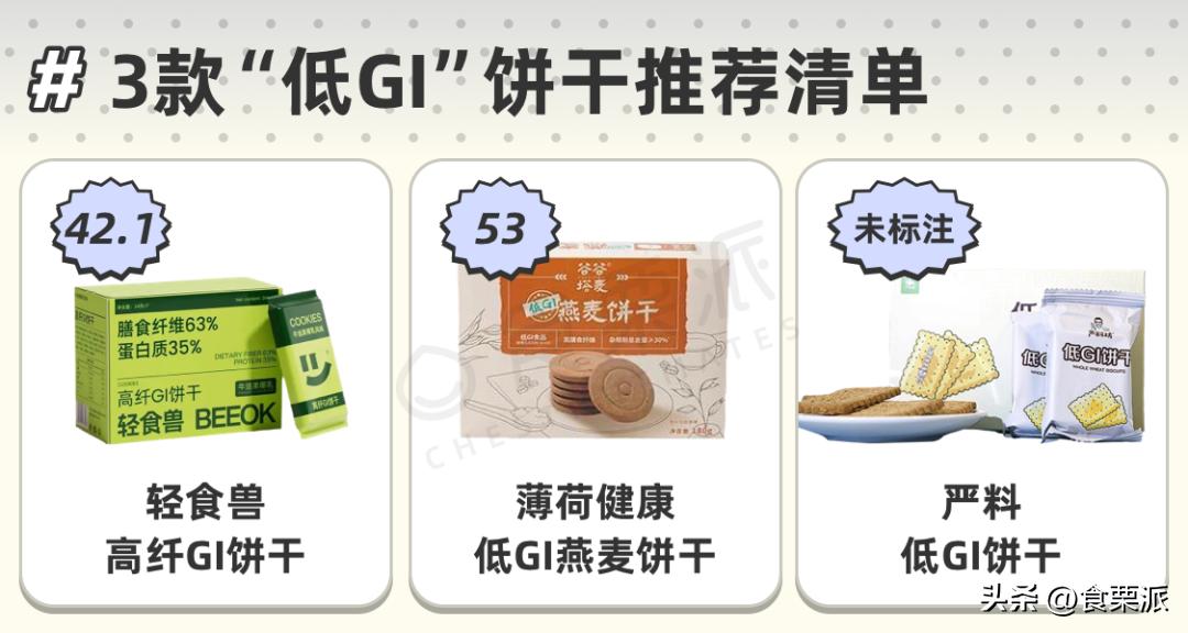 无糖低gi饼干,低gi网红饼干怎样