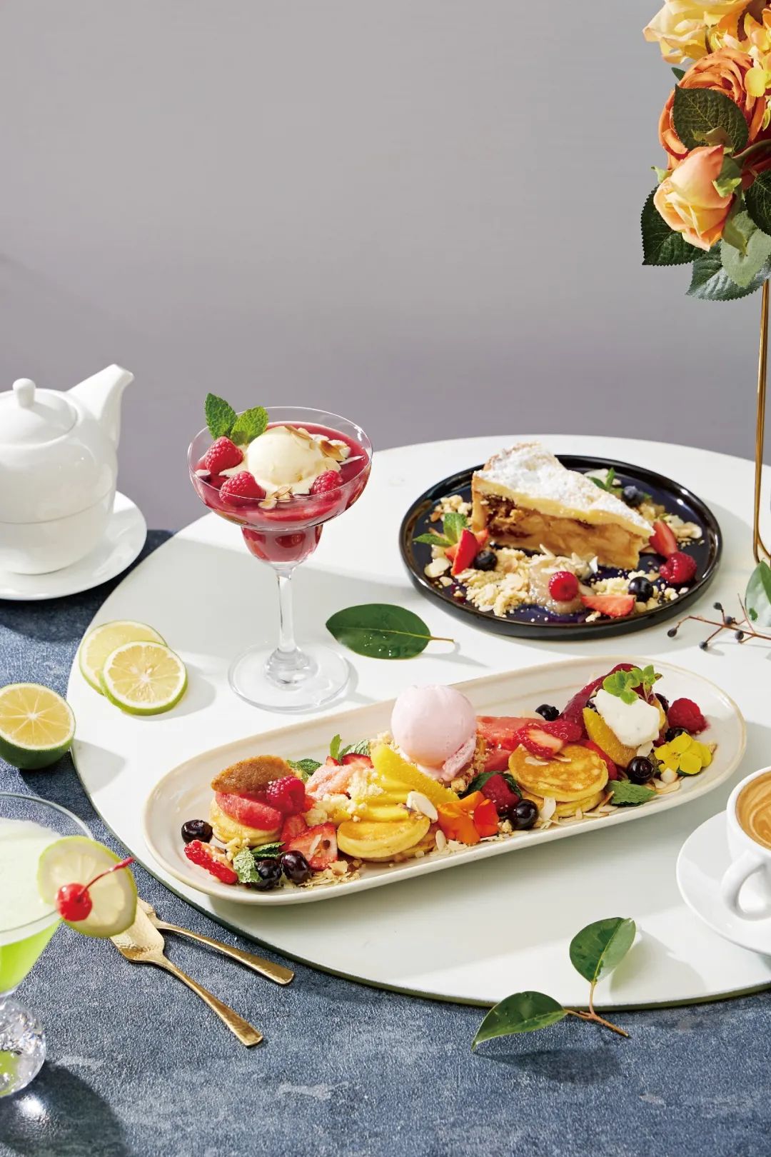 “本想来吃榜①德餐，没想到被绝美江景迷住了...”