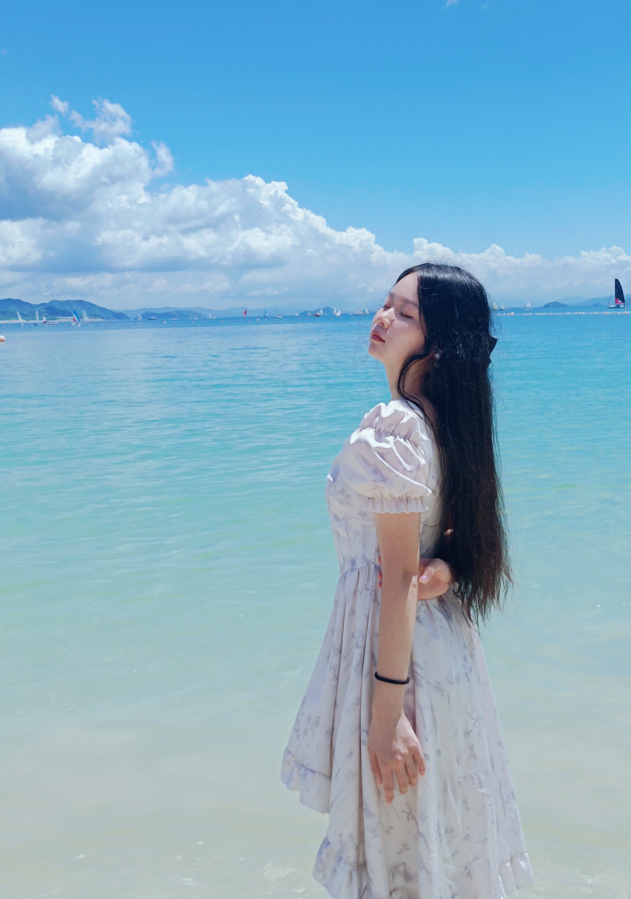 桔钓沙最美海滩,深圳桔钓沙公共沙滩在哪里