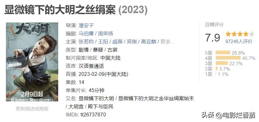 2023年最值得追的好剧,2023年十大排名好剧
