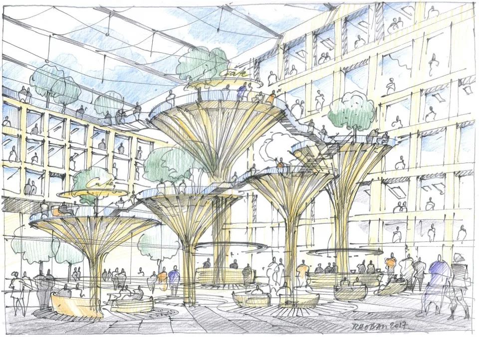 案例鉴赏|新建办公楼建筑设计节选