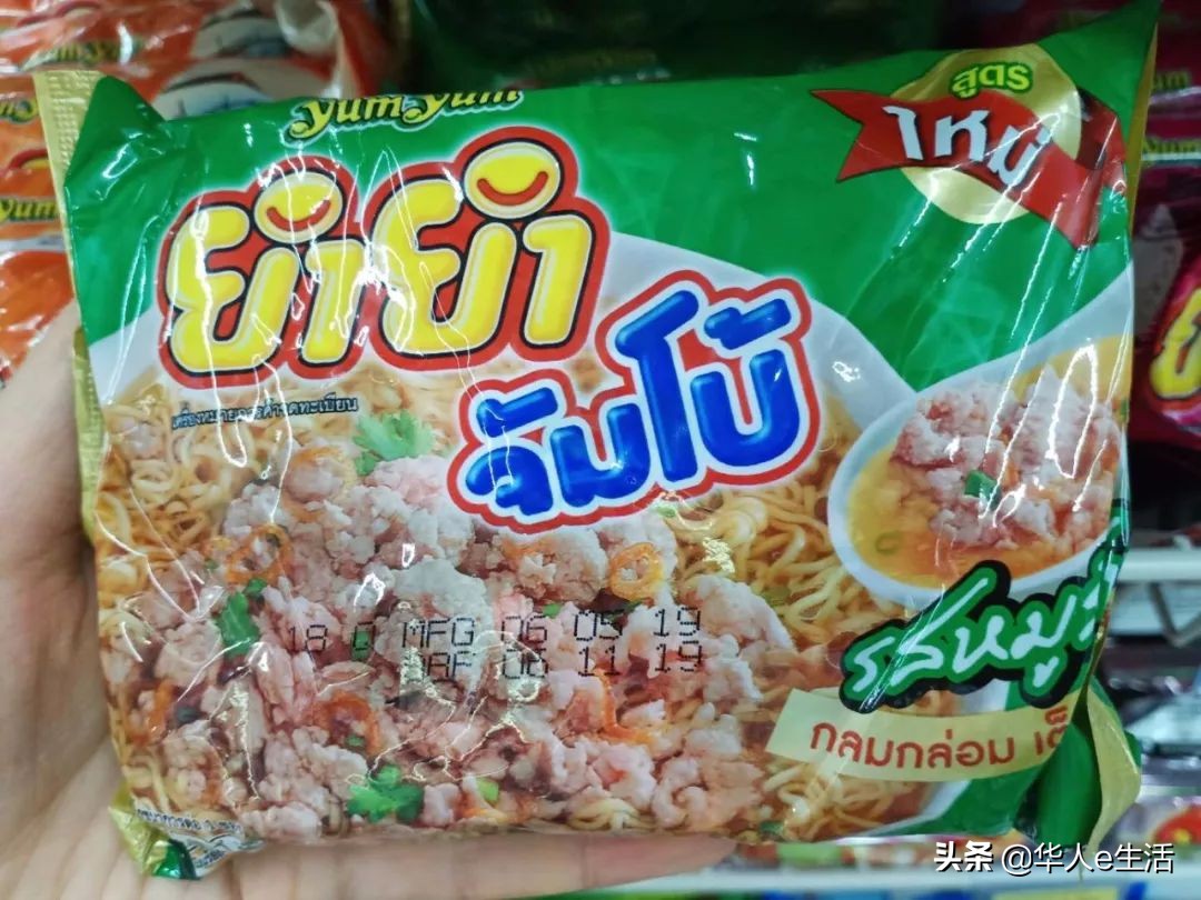 泰国有哪些好吃的泡面,泰国最好吃的速食面