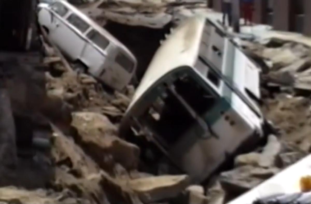 下水道爆炸视频,下水道爆炸威力有多强大