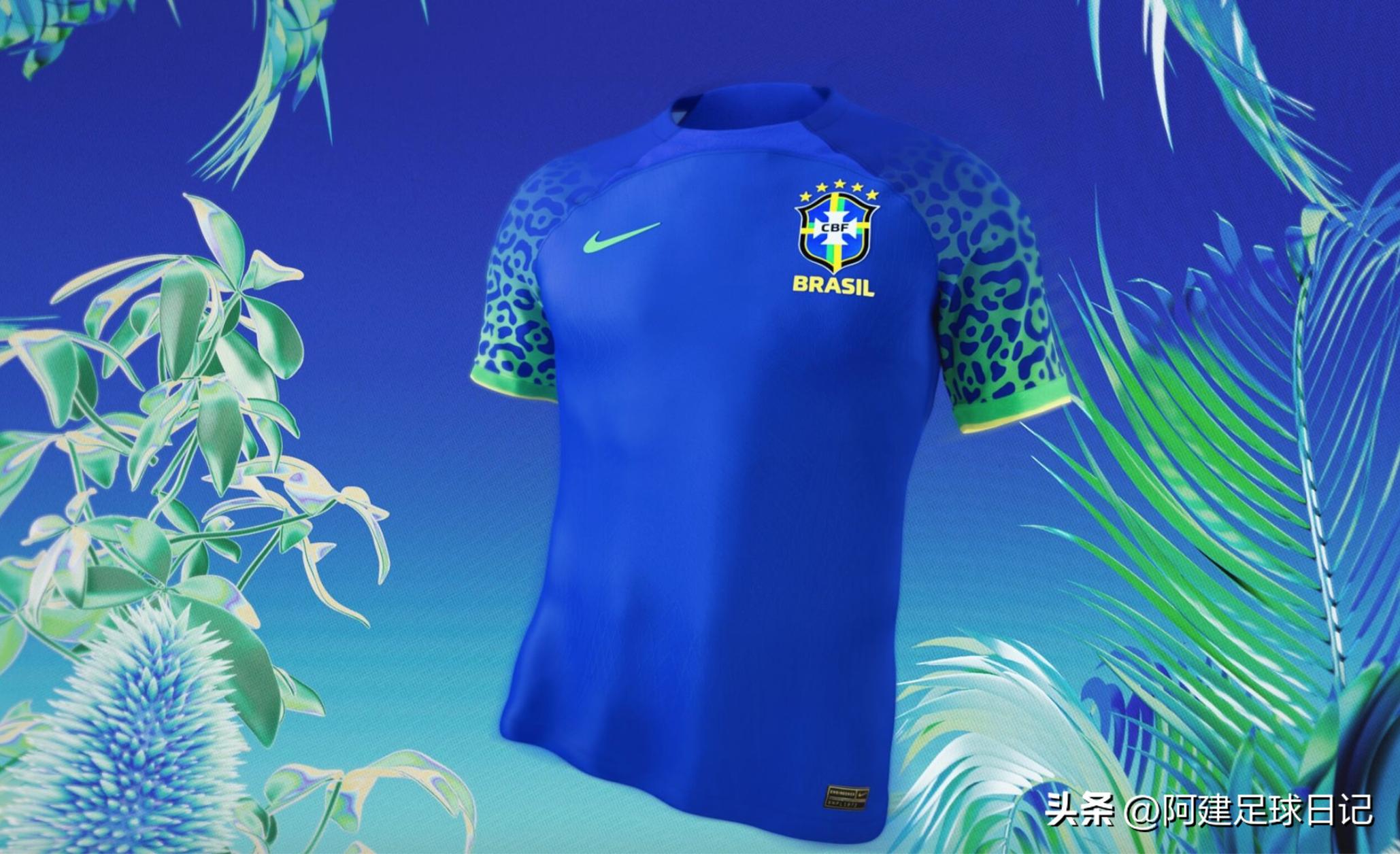 2022年世界杯巴西国家队球衣,2022世界杯各国球衣图片