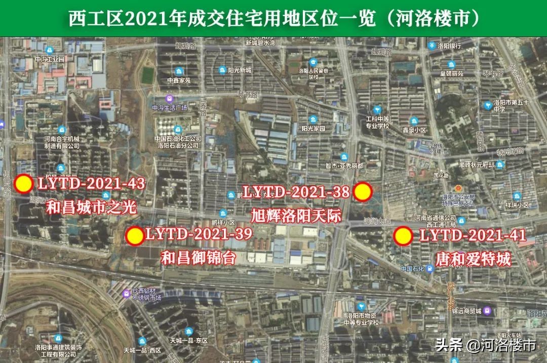 洛阳最新土拍成交,洛阳2023土拍总额