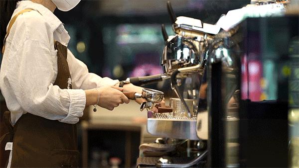 写字楼下咖啡厅,写字楼里的小咖啡店