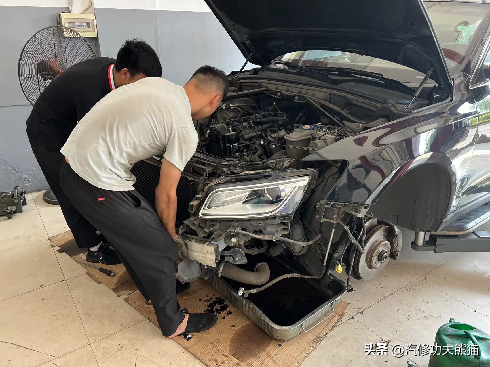 且看你现在机油烧得欢，修的时候给你拉清单，奥迪Q5烧机油怎么修