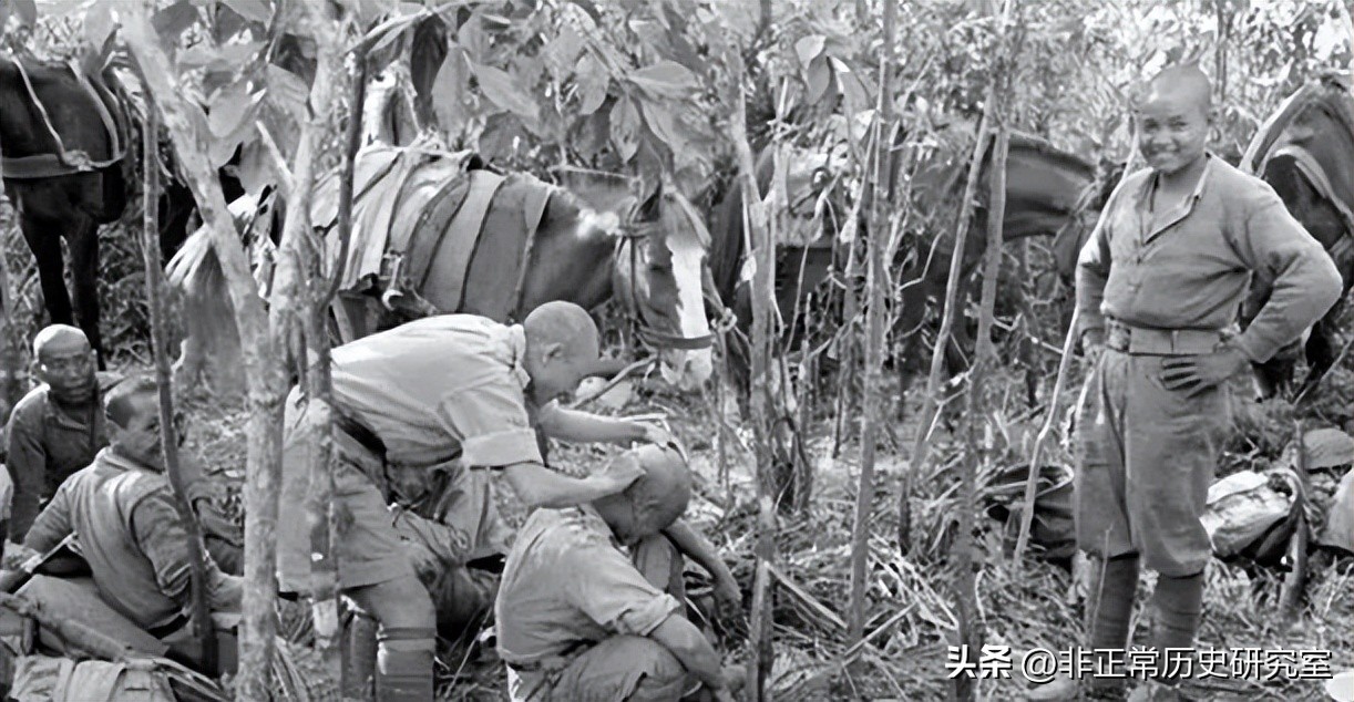 老照片抗日战争时期的中国远征军,远征军珍贵影像图片