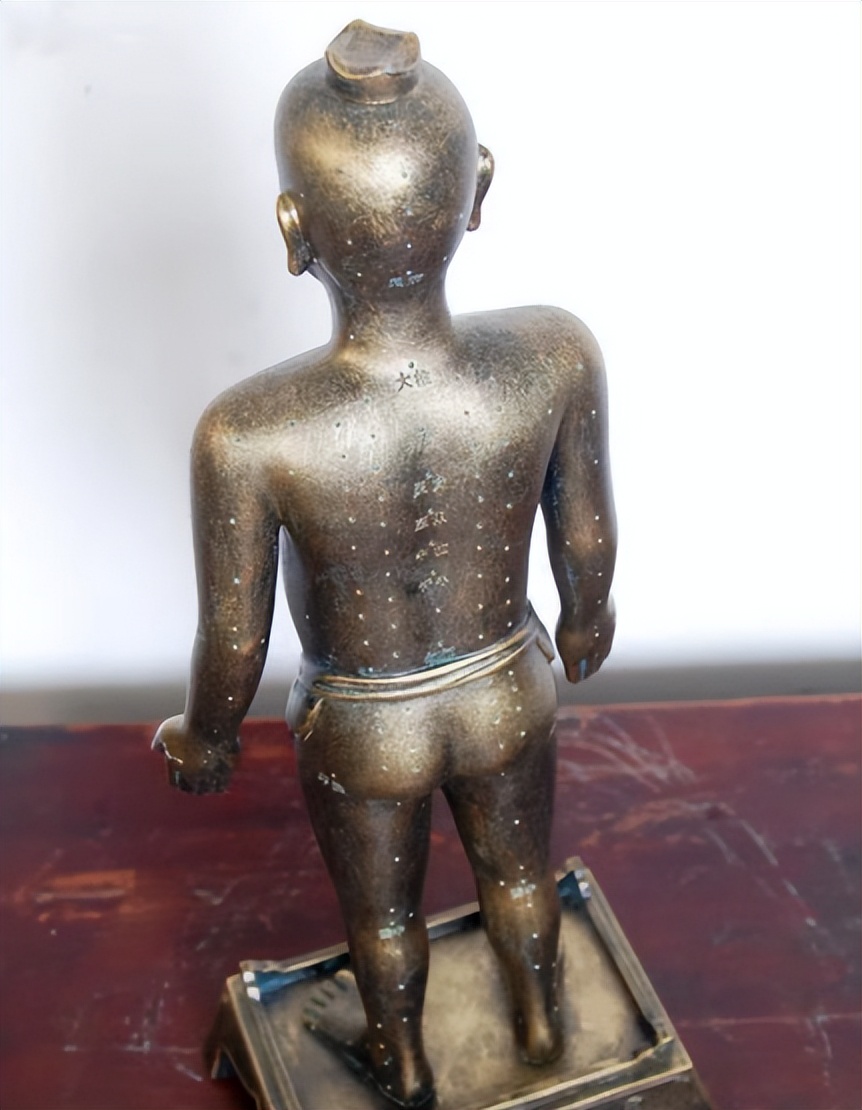 日本针灸铜人,日本惊现针灸铜人