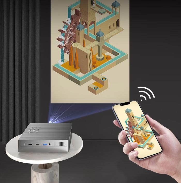 家用投影仪怎样连接有线电视网,家用投影仪如何连接耳机