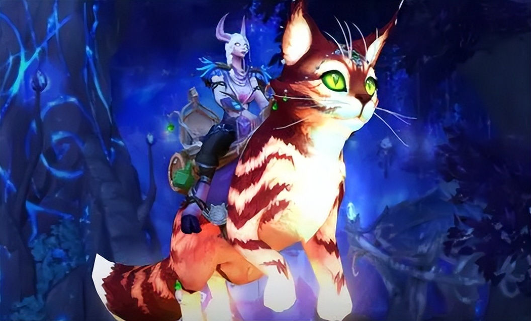《上古卷轴OL》也有星骓战马？魔兽换坑玩家迎来最喜爱猫猫坐骑