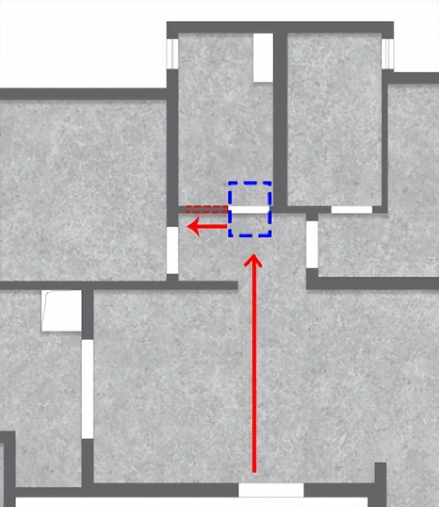 小区入户门对着室内门怎么化解,入户门对着客厅的几种解决方法