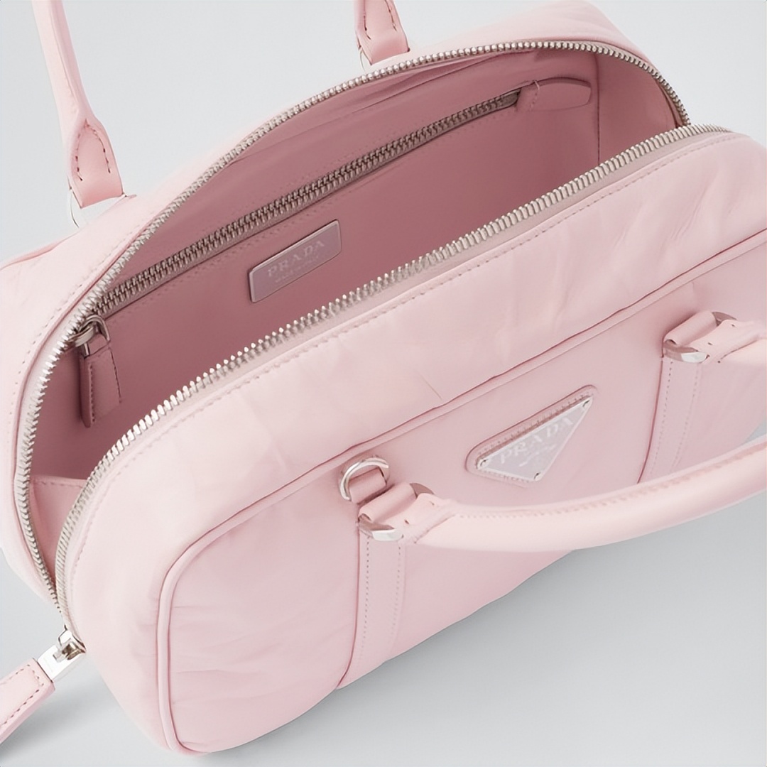 prada三合一牛皮版粉色,prada2023春夏新款图片