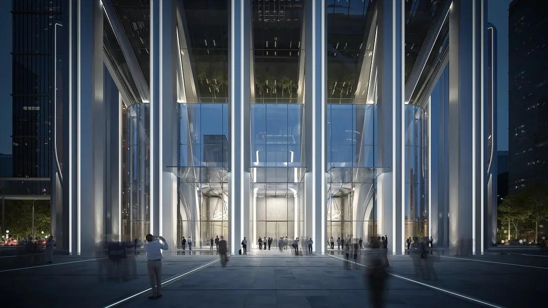 深圳前湾的金融中心,前湾金融总部大楼