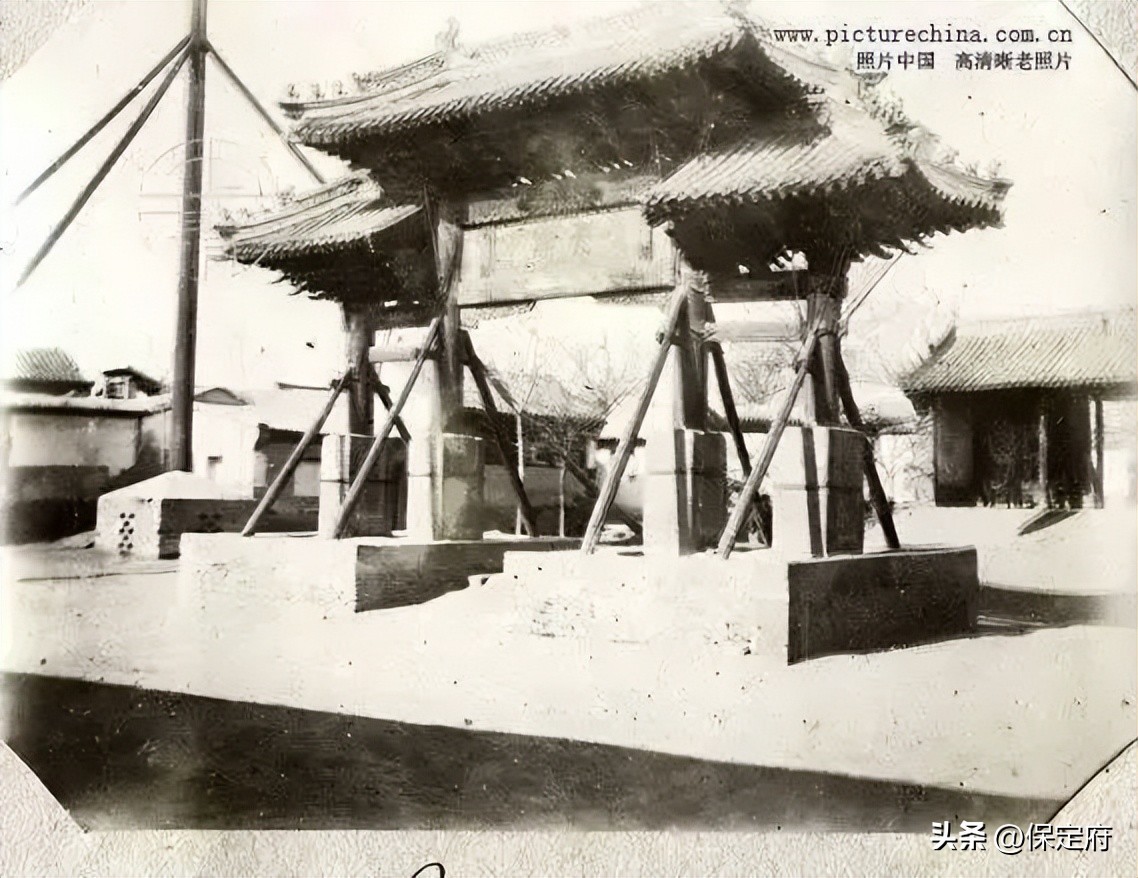 河北保定古城老照片,四十年前的保定老照片