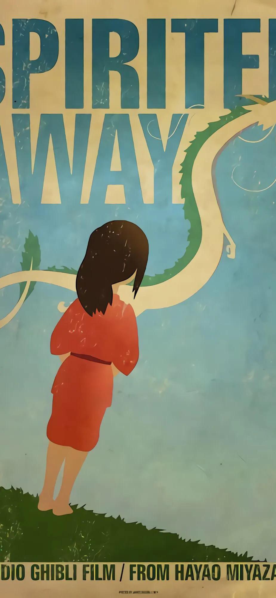 千与千寻壁纸超清全面屏,千与千寻双屏电脑桌面壁纸