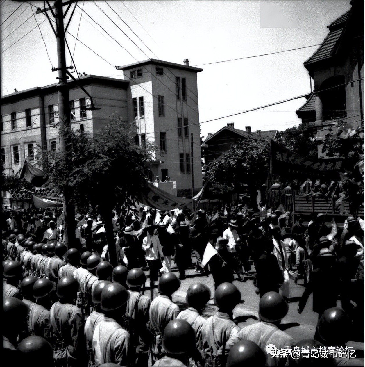 青岛解放日纪念日,青岛解放七三年纪念日