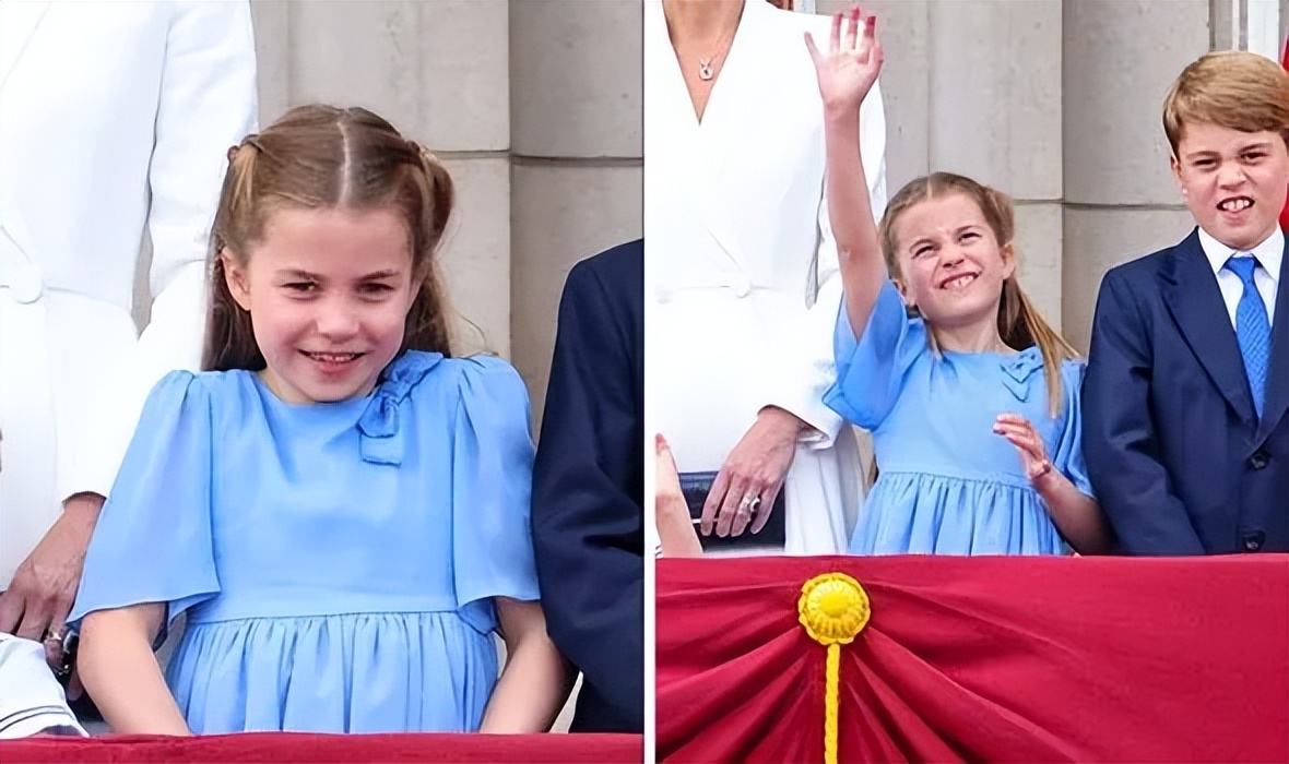 英国女王登基庆典凯特赢很大？纯白穿搭迷人优雅，带萌娃站C位