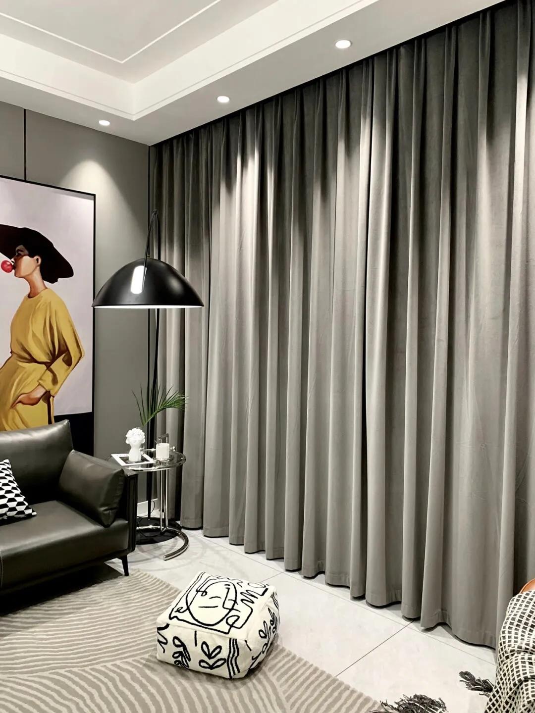 30种窗帘穿搭图片大全,30平方窗帘装修风格