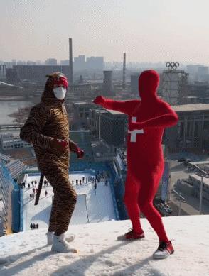 冬奥张国伟比赛视频,张国伟奥运搞笑