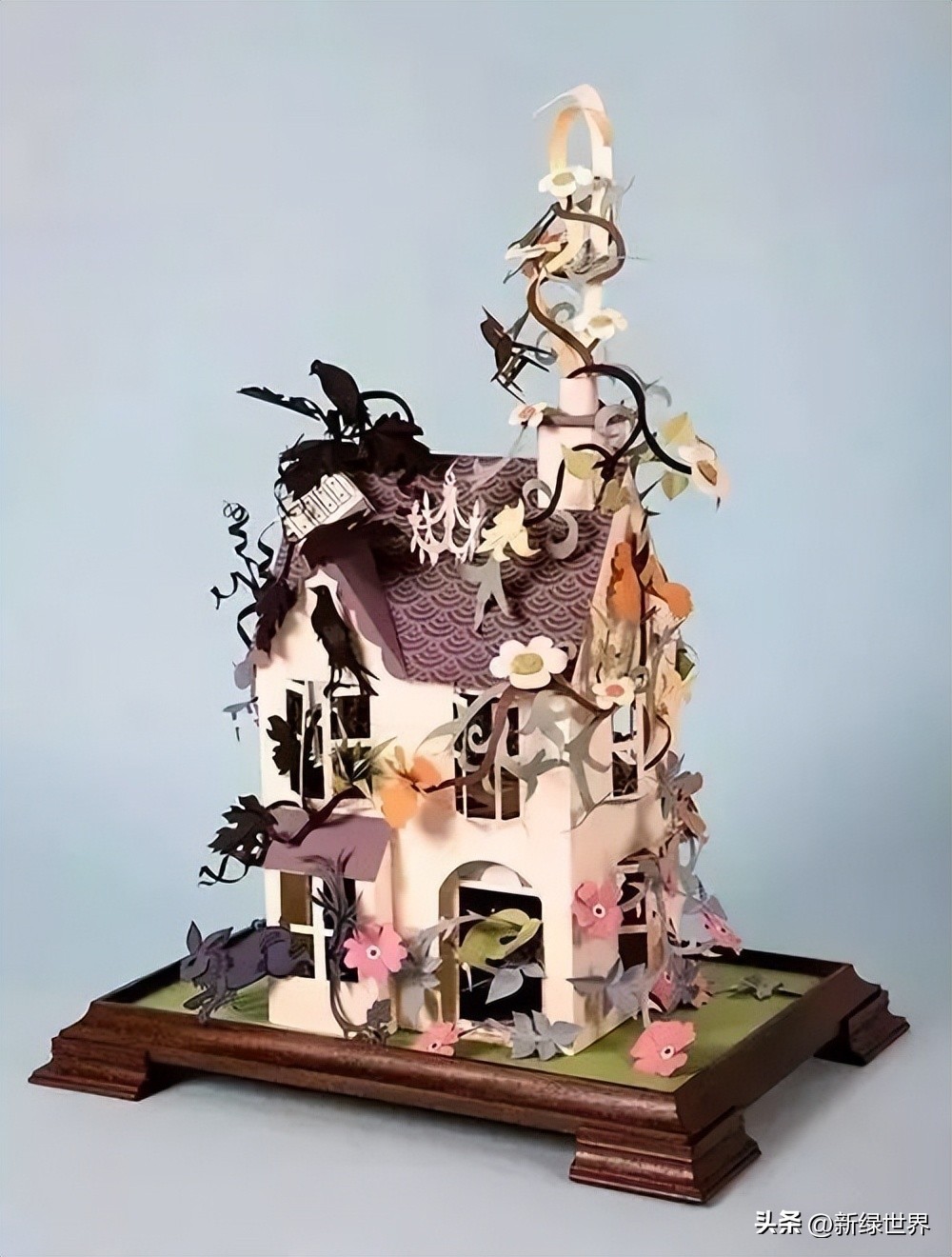 一组纸艺作品,令人惊艳的纸艺作品