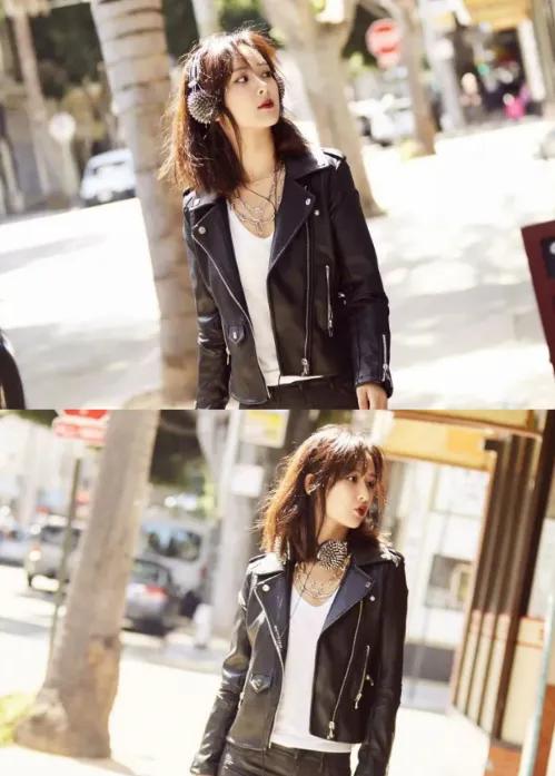 好看的西装外套街拍,秋冬高级穿搭街拍西装