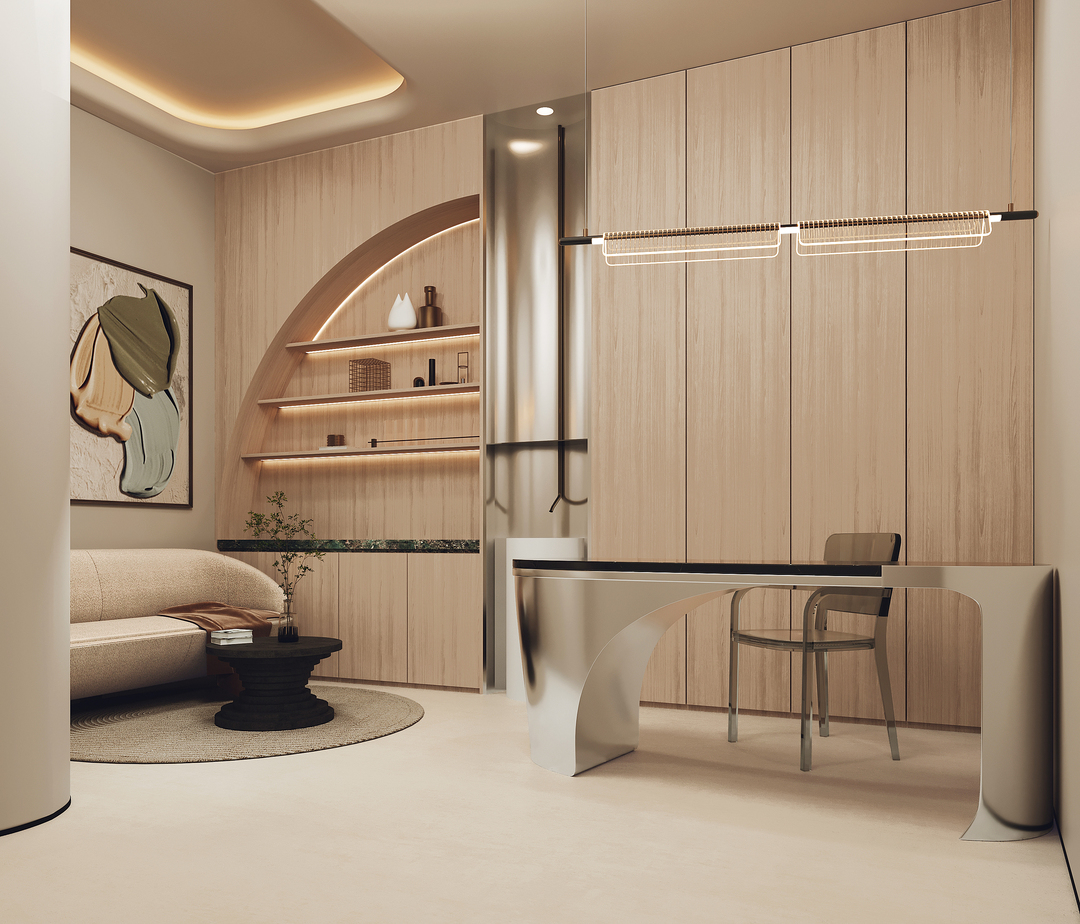 装修案例分享：突破边界，拒绝冰冷美容院的优秀设计