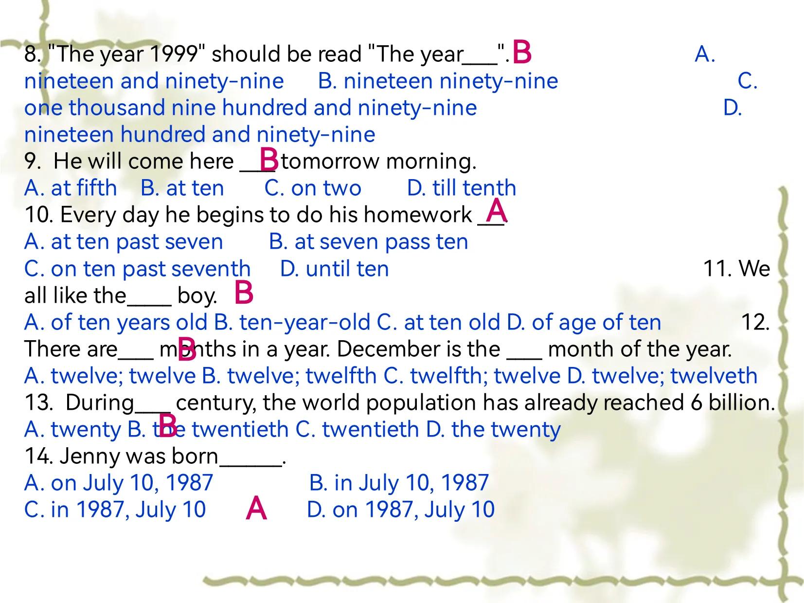 3至6年级小学英语语法知识点全部,超有效小学生英语语法视频