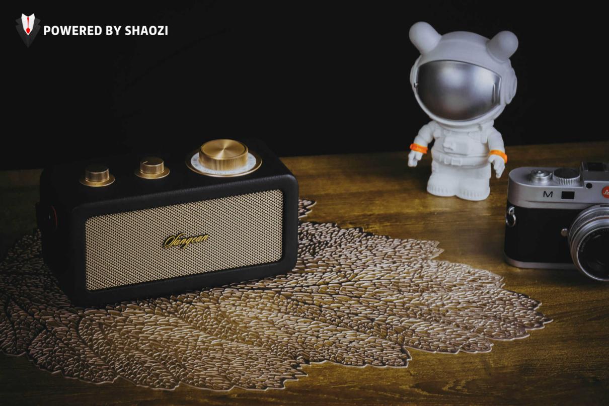 国货之光蓝牙音箱,山进M1复古蓝牙音箱